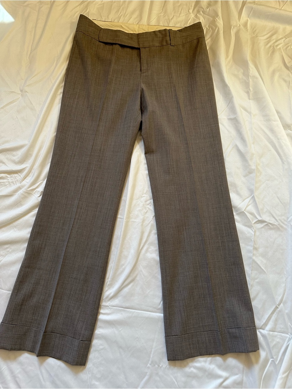 Banana Republic Women's Tailored Suit Trousers, Grey (Matching blazer in closet)